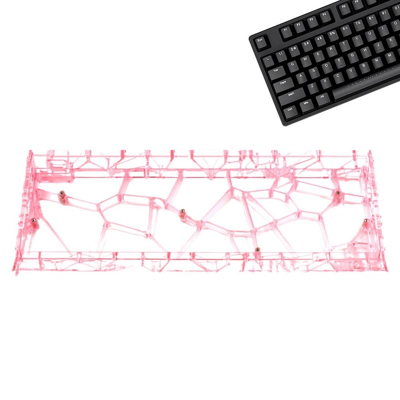 60mm Transparent Hollow Keyboard Shell/Inner Sheet for Gateron Eco-PCB Board Keyboard Kit